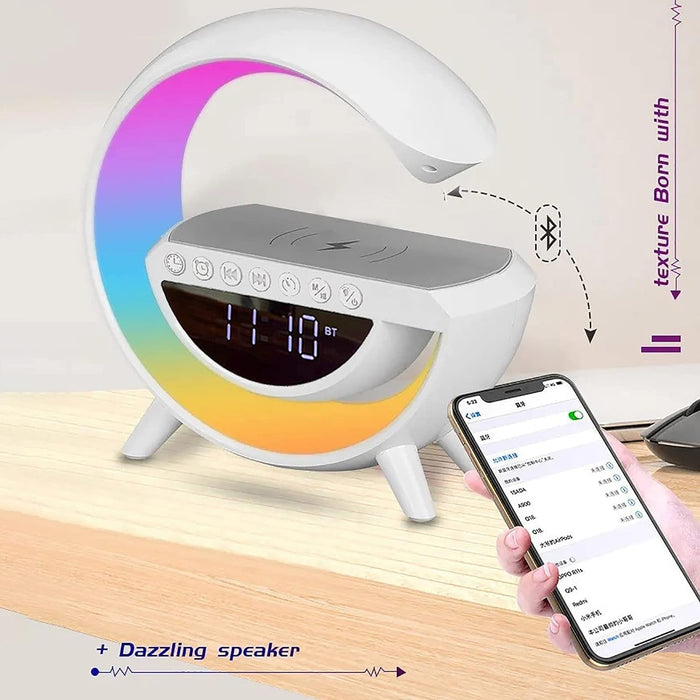 G Lamp Speaker - 3-in-1 Bluetooth Speaker with Fast Wireless Charging