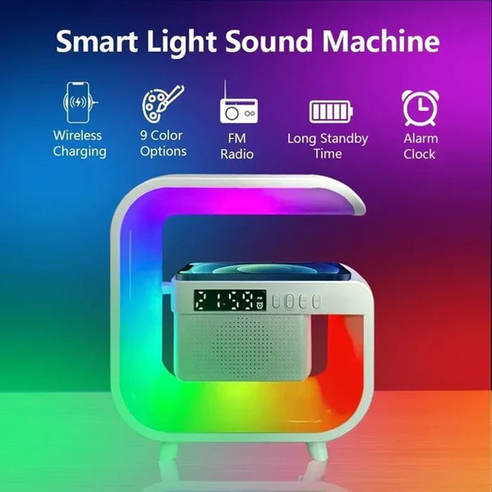 Multi-function Wireless Speaker Audio Desk Lamp Wireless Charger