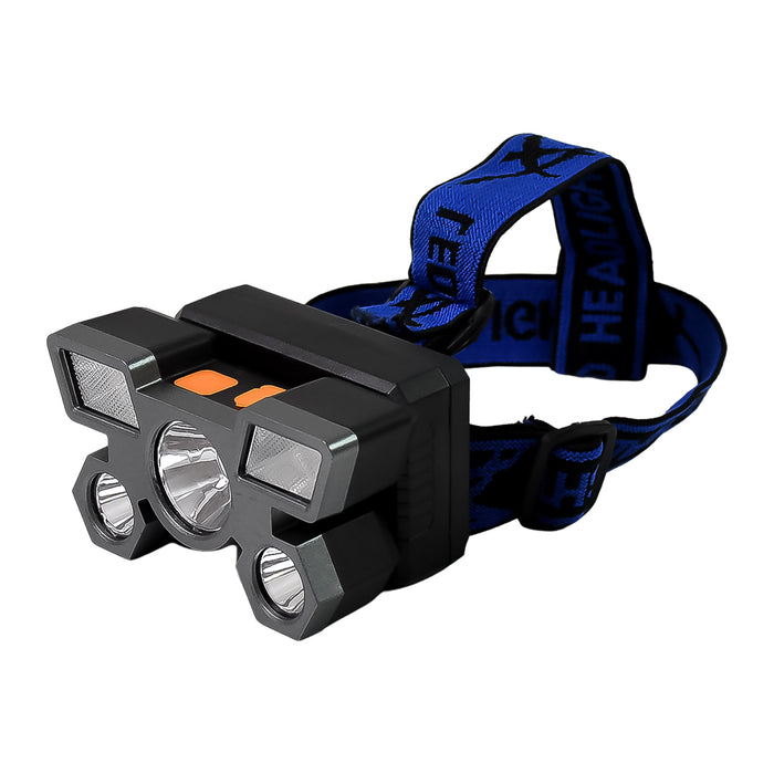 5 LED Headlamp USB Rechargeable Head Light