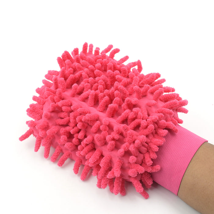 Double Sided Microfiber Hand Glove Duster (Mix Color) Set of 2