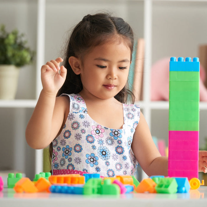 Blocks Set for Kids, Play Fun and Learning Blocks for Kids (Multicolor, 60 Bricks Blocks)