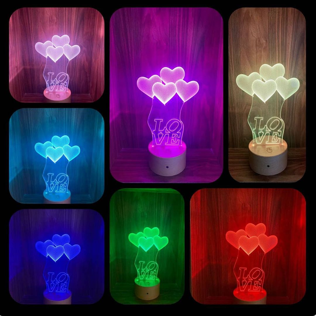 3D illusion LED Lamp