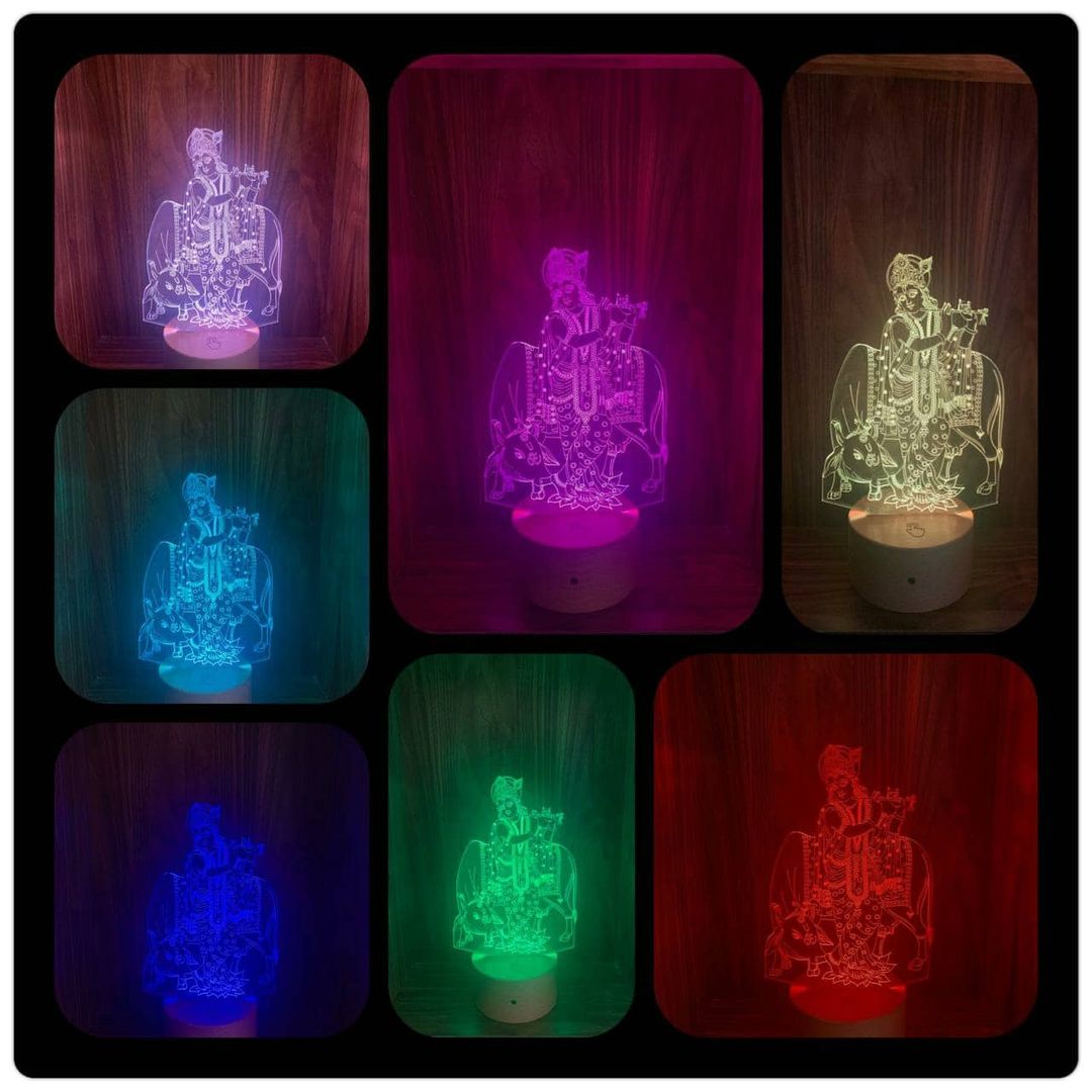 3D illusion LED Lamp