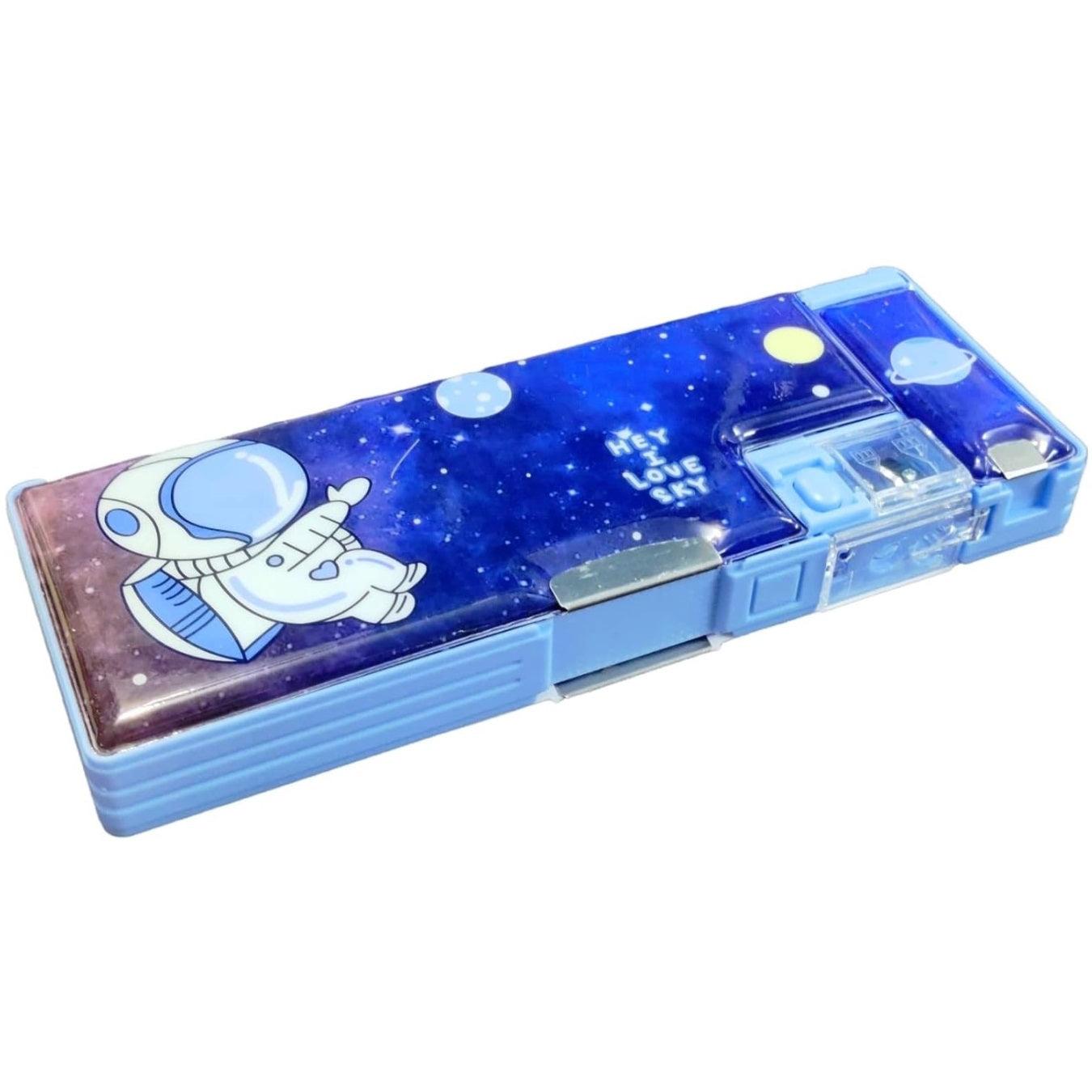 Boys Blue Color Geometry Box