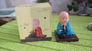 Solar Powered Sitting Buddha Statue,  Moving Head and Hand