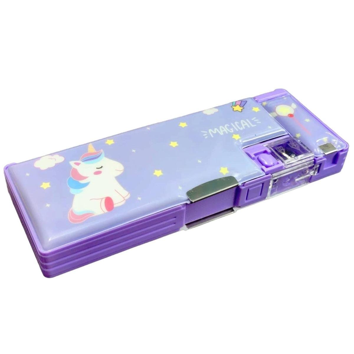 Purple color Girls geometry Box