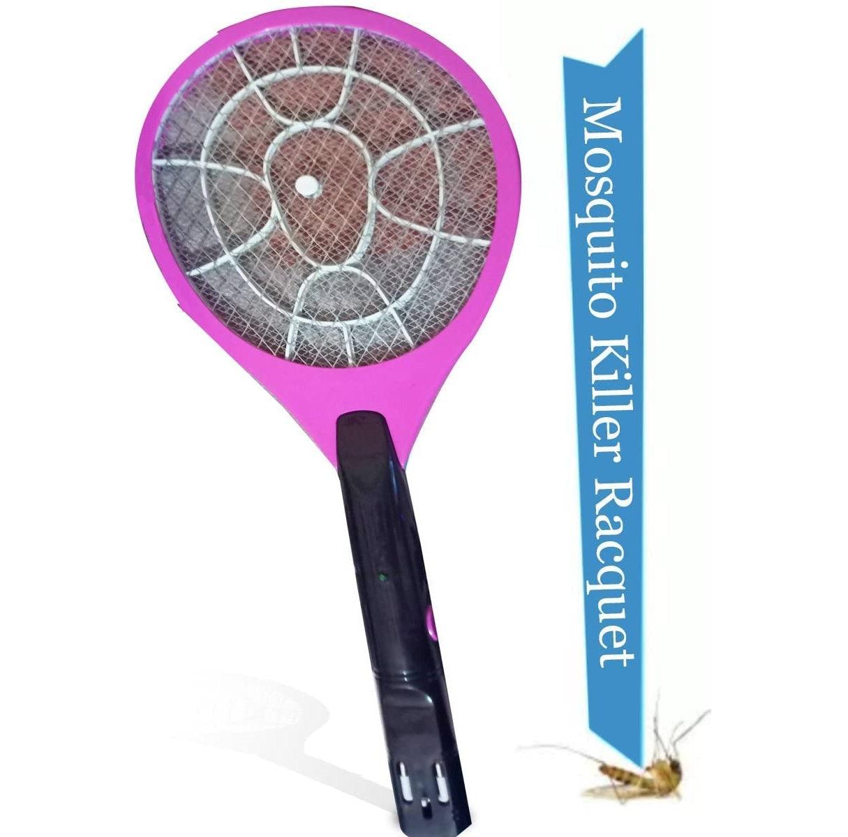 Rechargeable Electric Mosquito Racket Bug Zapper Fly Swatter