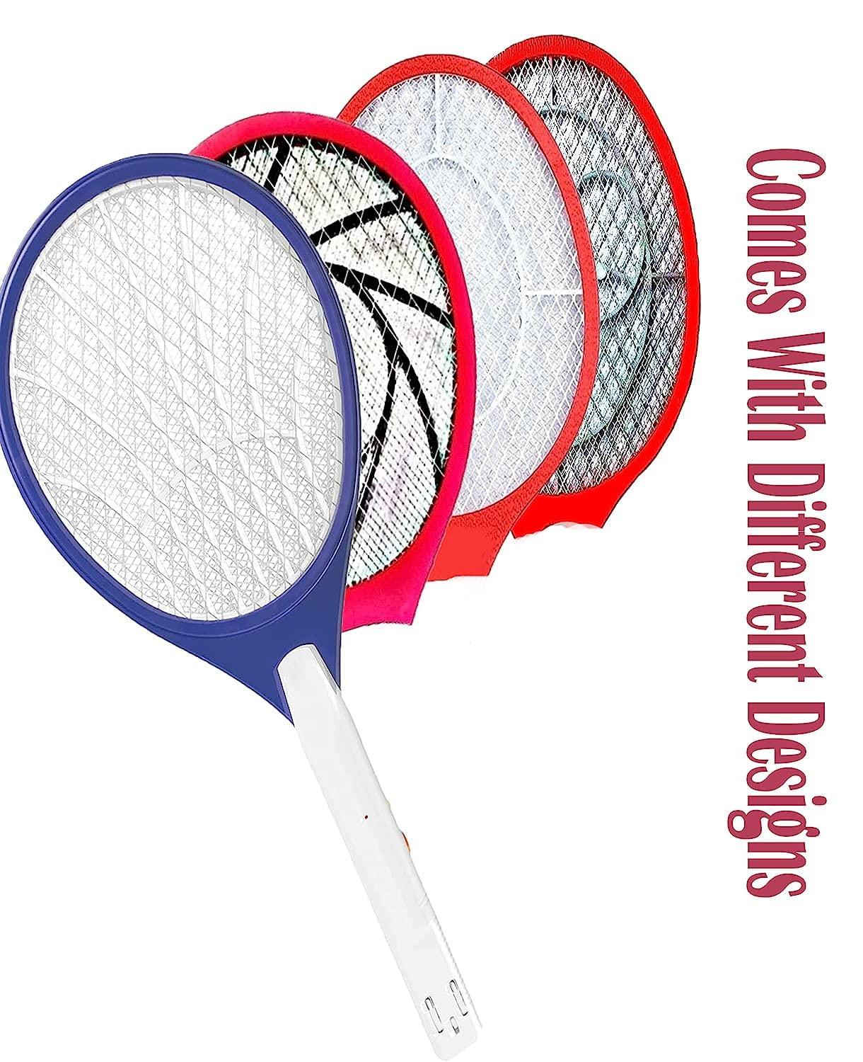 Rechargeable Electric Mosquito Racket Bug Zapper Fly Swatter