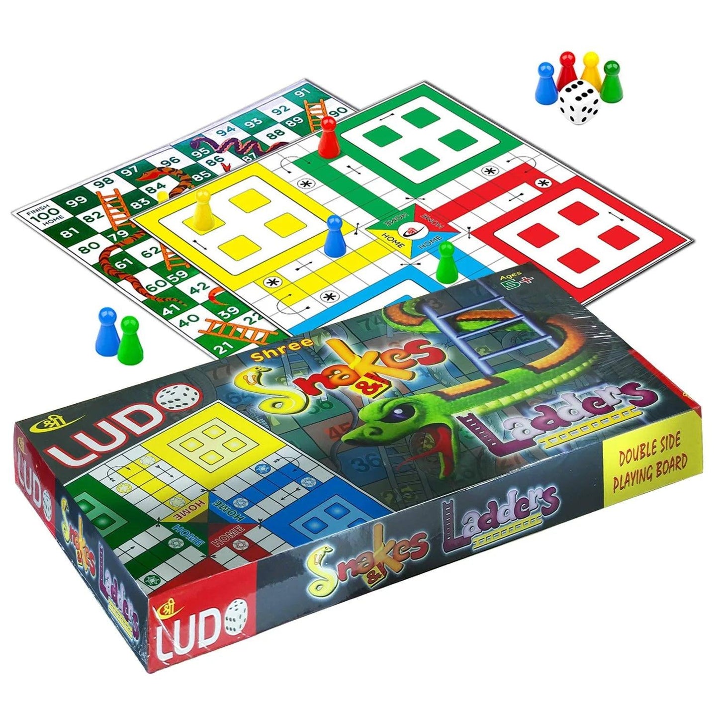 Snakes & Ladder, Ludo Board Game