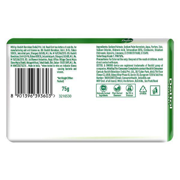 Dettol Soap ingredients