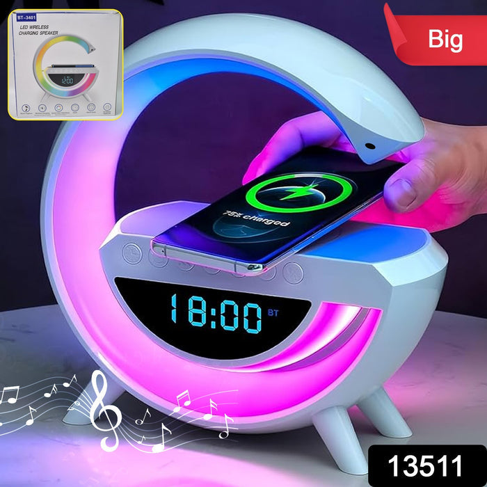 G Lamp Speaker - 3-in-1 Bluetooth Speaker with Fast Wireless Charging